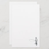 はえの魚釣り 便箋 (正面/裏面)