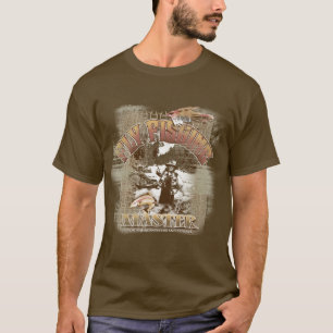 はえの魚釣り Tシャツ