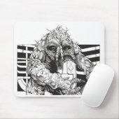 はえのBrundleflyの恐怖 マウスパッド (マウス)