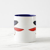 はえのFishermansのマグ5 ツートーンマグカップ (中央)