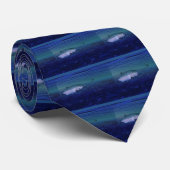 はえを取っているニジマス ネクタイ (ロール)