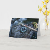 はえ棒1 カード (黄色い花)