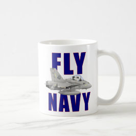 はえ海軍マグ コーヒーマグカップ