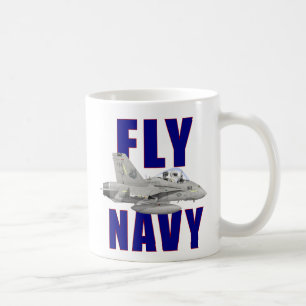 はえ海軍マグ コーヒーマグカップ