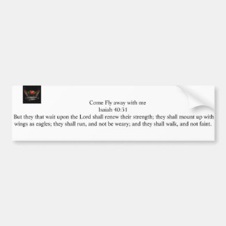 はえ遠くになccpのバンパーステッカー バンパーステッカー