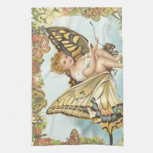 はえ キッチンタオル (縦)