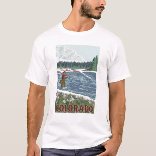 はえFishermanColorado Tシャツ