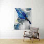 はかない-青及び灰色 タペストリー (インサイチュ)