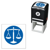 はかりで測正義記号 |法律事務所 セルフインキングスタンプ (インサイチュ)