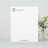 はかりで測法律 レターヘッド (スタンド正面)