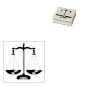 はかりで測 ラバースタンプ (押印)