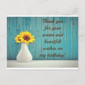 はがきありがとう ポストカード (正面)