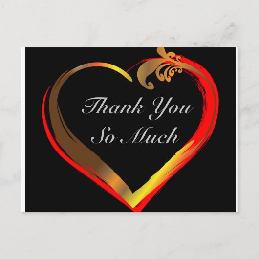 はがきありがとう ポストカード (正面)