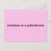 はがきおもしろいのローマ数字のジョーク ポストカード (正面)