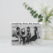 はがきからのビーチ ポストカード (スタンド正面)