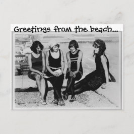 はがきからのビーチ ポストカード