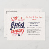 はがきがまた開いた ポストカード (正面/裏面)