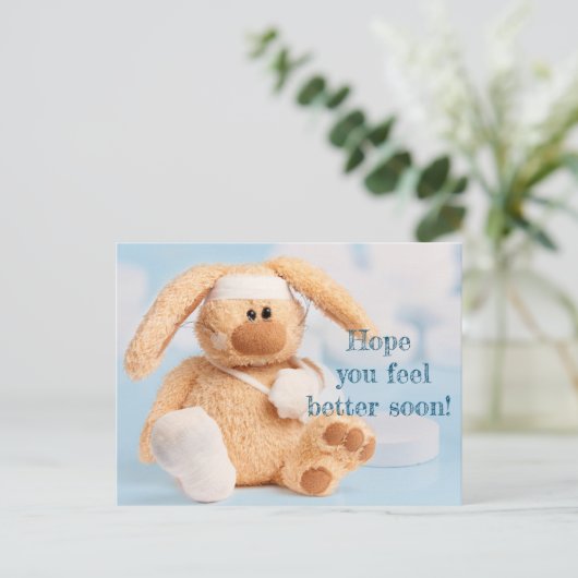 はがきが早く感じ良くなれば ポストカード (スタンド正面)