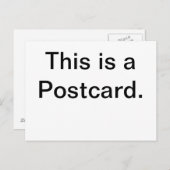 はがきです ポストカード (正面/裏面)