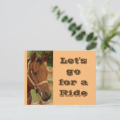 はがきに乗ろう ポストカード (スタンド正面)