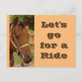 はがきに乗ろう ポストカード (正面)