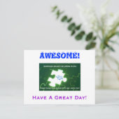 はがきに名前を付ける ポストカード (スタンド正面)