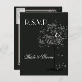 はがきのツリーの分岐を保存する インビテーションポストカード (正面/裏面)