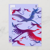 はがきのファンシー飛行 ポストカード (正面/裏面)