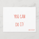 はがきの動機付けができおもしろいる ポストカード (正面)