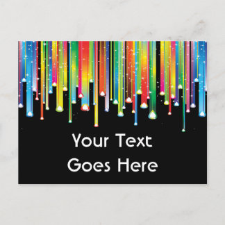 はがきの垂れ下が絵を描り線 ポストカード