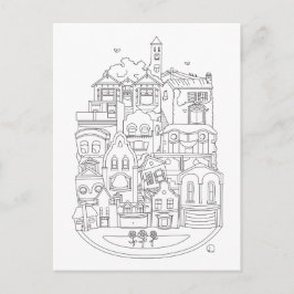 はがきの新しいホームカラーのお気に入り ポストカード