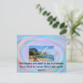 はがきの虹 ポストカード (スタンド正面)