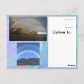 はがきの虹 ポストカード (裏面)