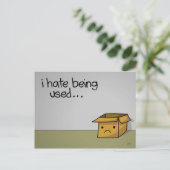 はがきは嫌い ポストカード (スタンド正面)