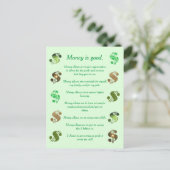 はがきは金になる ポストカード (スタンド正面)