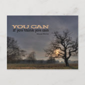 はがきやる気を起こさせるが可能 ポストカード (正面)