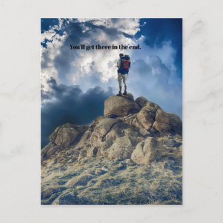 はがきやる気を起こさせるが届く ポストカード