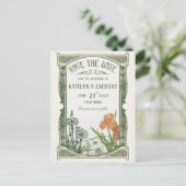 はがきを保存する |フローラアールヌーボー 案内ポストカード (スタンド正面)