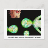 はがきを持って！ ポストカード (正面)