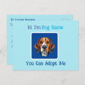 はがきを採用する ポストカード (正面/裏面)