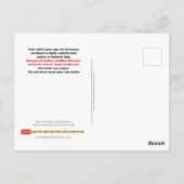 はがきを盗まれた（イタリア） ポストカード (裏面)