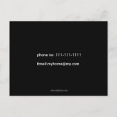 はがきを移動した 案内ポストカード (裏面)