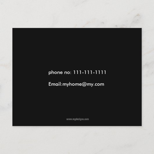 はがきを移動した 案内ポストカード (裏面)