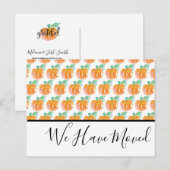 はがきを移動しました ポストカード (正面/裏面)