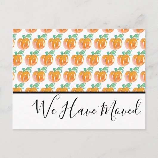 はがきを移動しました ポストカード (正面)