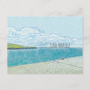 はがきを見つける ポストカード