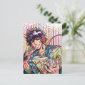 はがきを通してのマンガ生活 ポストカード (スタンド正面)