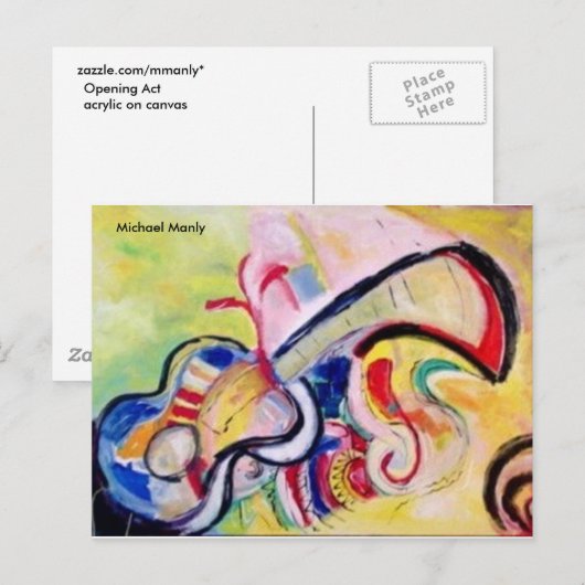 はがきを開く ポストカード (正面/裏面)