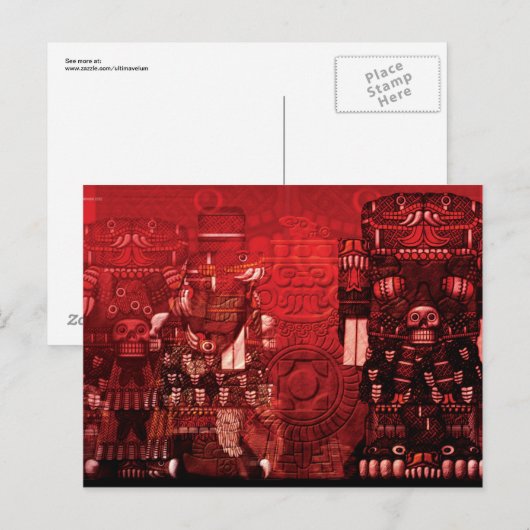 はがきアステカ ポストカード (正面/裏面)