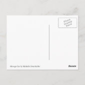 はがきオレンジ猫 ポストカード (裏面)